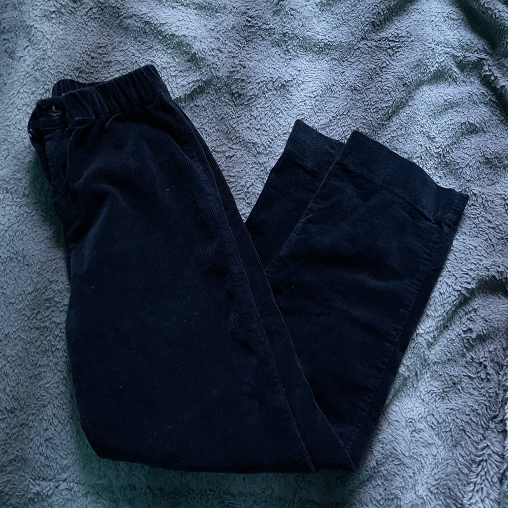 Blue corduroy pants!